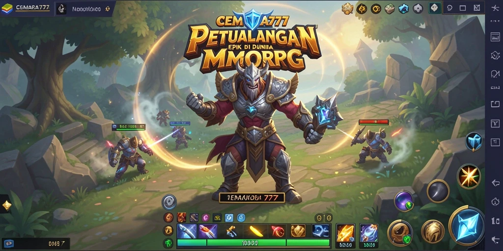 Tampilan gameplay CEMARA777 yang menampilkan petualangan seru.