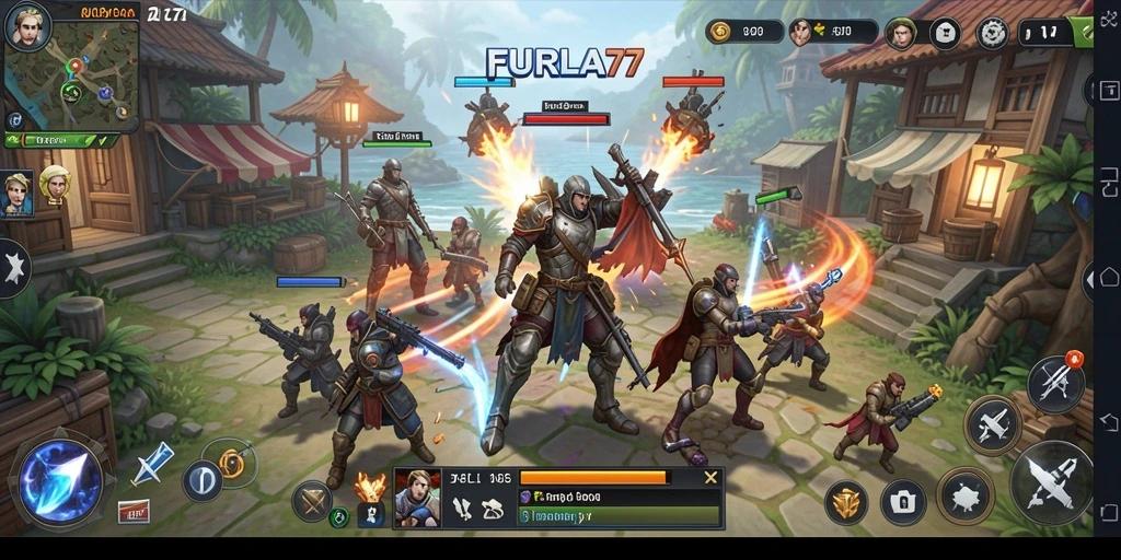 Tampilan gameplay menarik FURLA77 dengan strategi mendalam