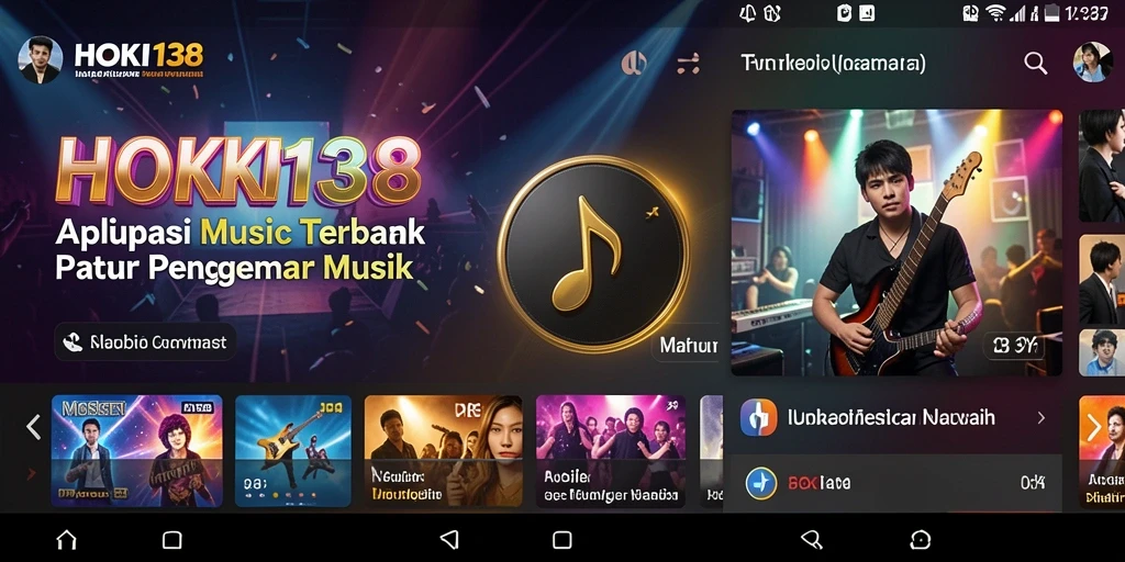 Screenshot HOKI138 menampilkan gameplay interaktif dengan musik.