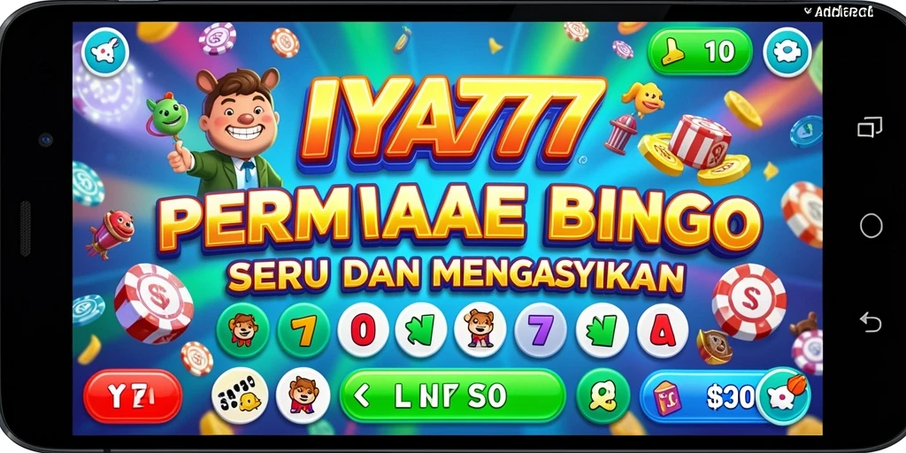 Screenshot utama IYA777 menampilkan gameplay seru dari Bingo.