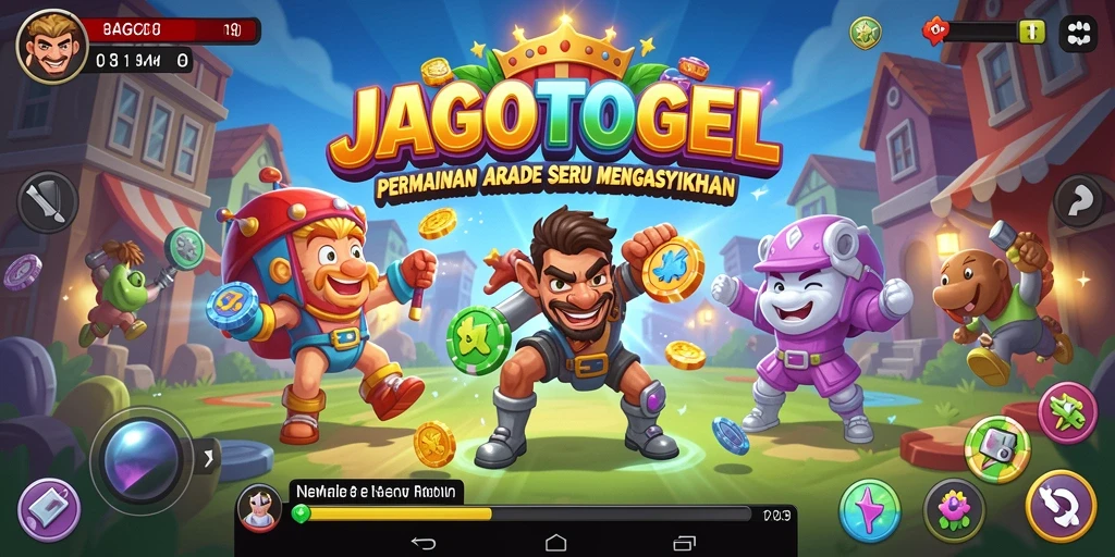 Tampilan gameplay seru JAGOTOGEL di level menantang.