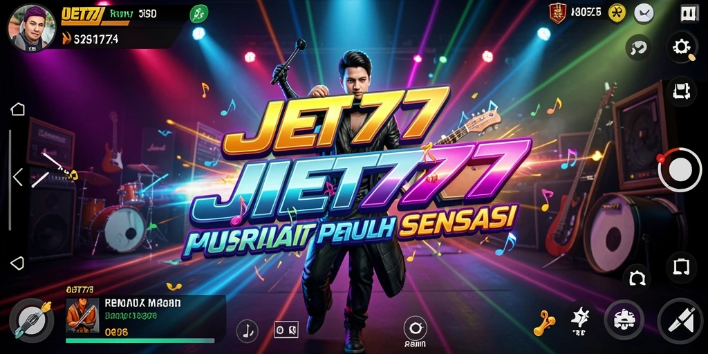 Tampilan gameplay JET77 yang interaktif dan menarik.