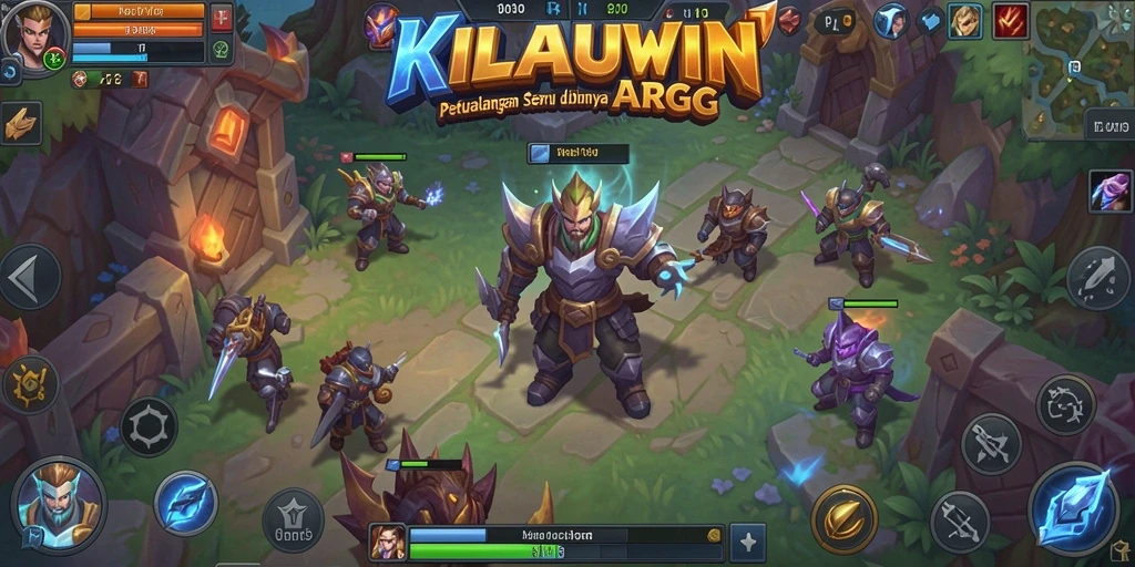 Tampilan gameplay KILAUWIN yang penuh aksi seru dan grafis memukau.