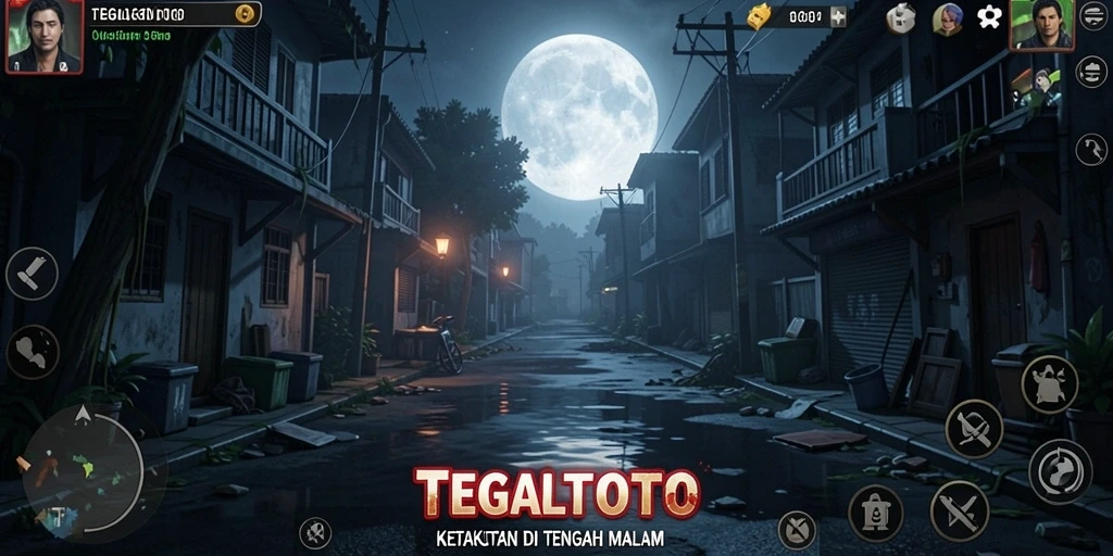 Gameplay Horror yang mendebarkan di TEGALTOTO.