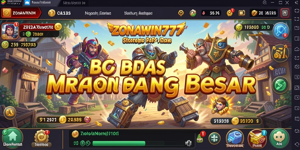 Tampilan gameplay ZONAWIN777 yang memukau dan penuh strategi.